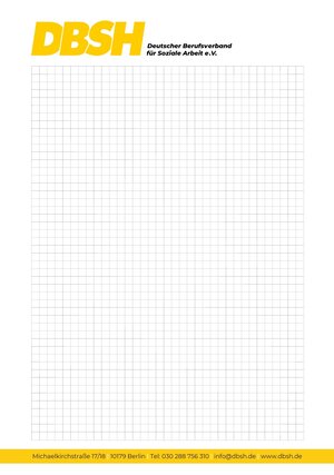 DBSH Schreibblock, kariert, DIN A5