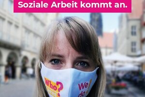 Postkarte #dauerhaftsystemrelevant (10er Paket)