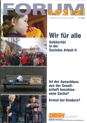 Forum Sozial 2010/4 Wir für alle