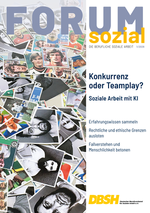 FORUM sozial 2026/1: Konkurrenz oder Teamplay?