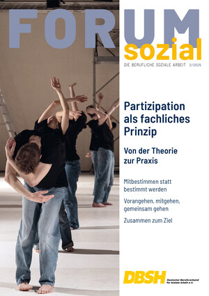 FORUM sozial 2025/2: Partizipation als fachliches Prinzip