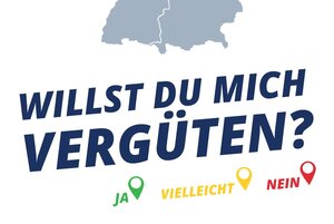 Postkarte "Willst Du mich vergüten?" (10er Paket)